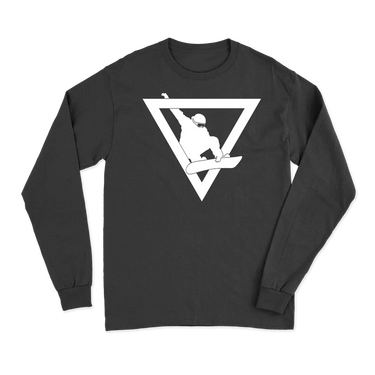 Never Underestimate An Old Snowboarder Long Sleeve T-Shirt